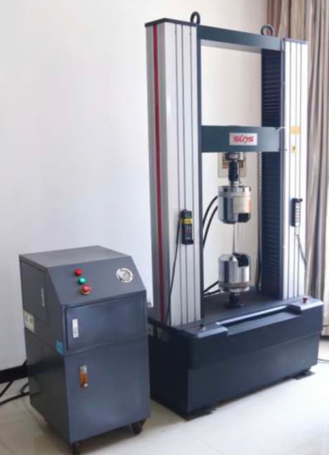Galvanized wire tensile testing