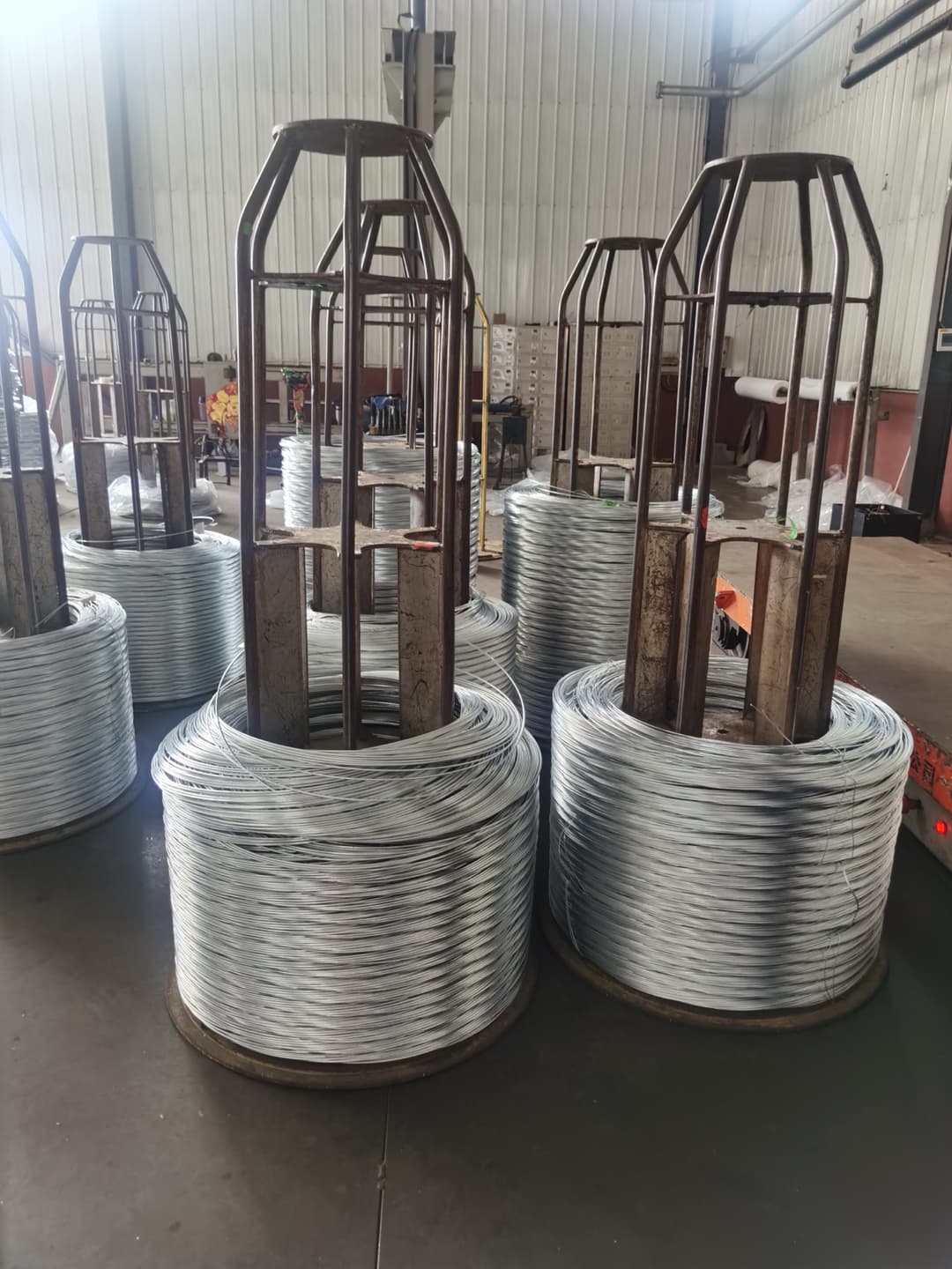 Zhongbo galvanized steel wire production and quality control