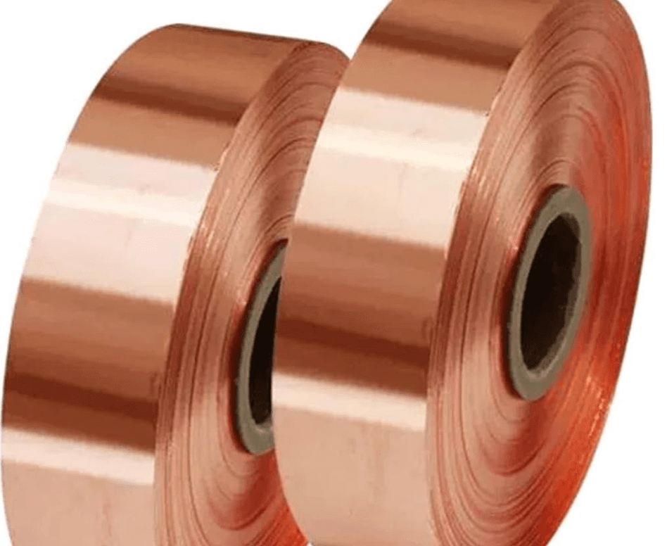 Copper Strip & Coil – Rolled Conductive Material for Electrical and EMI Shielding