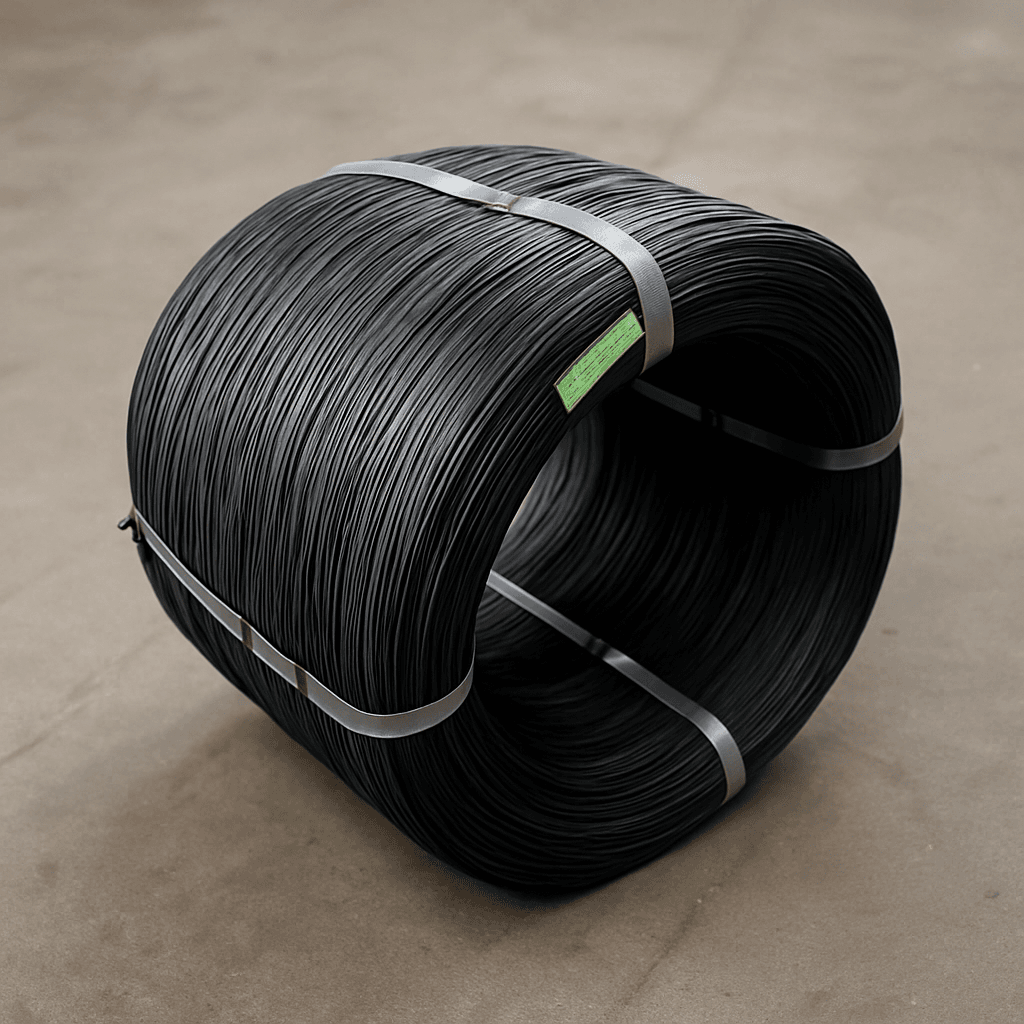Black Annealed Low Carbon Wire for Packing, Tying and General Fabrication (1.6–12.5 mm)