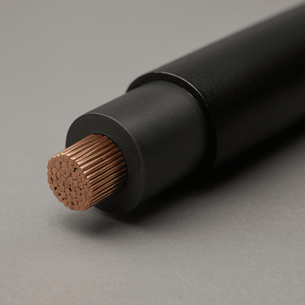 WMP-1222_S: Ultra-smooth semiconductive shielding material for cables up to 252kV