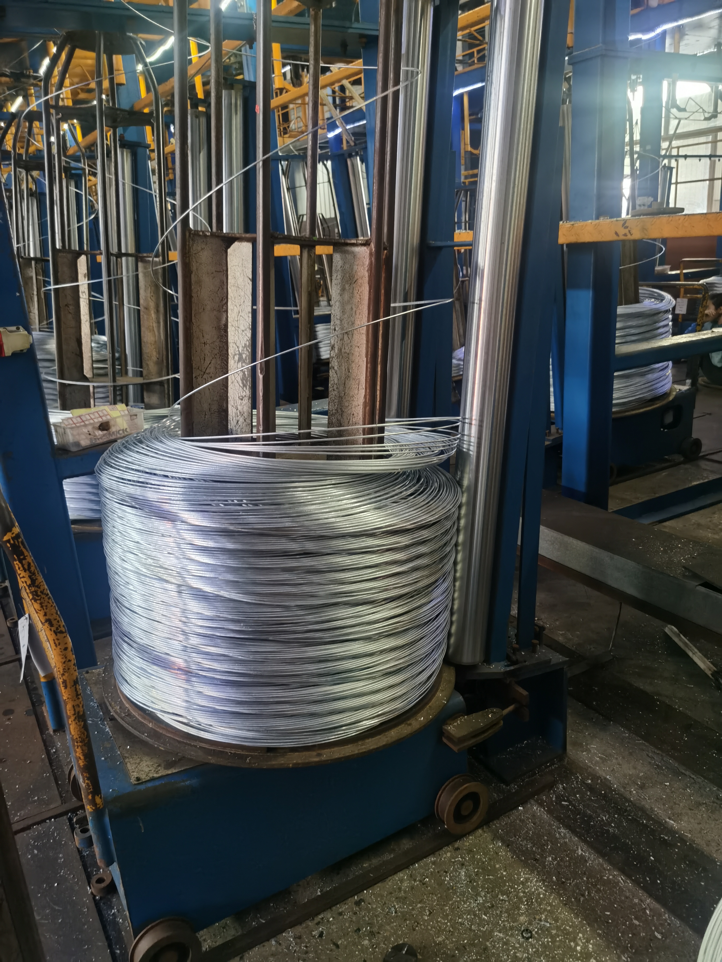 Inverted Take-up Machine
