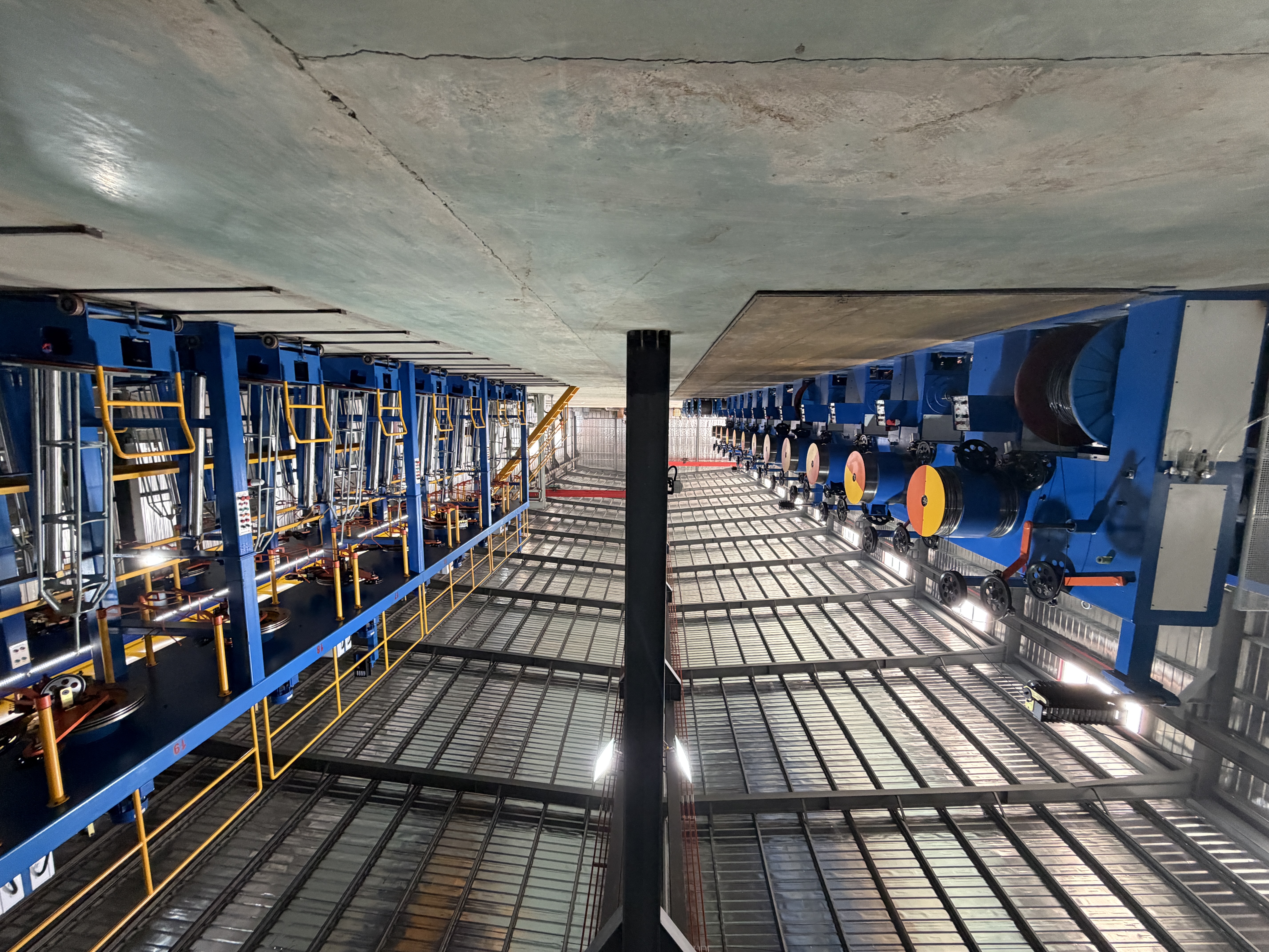 Spool Pay Off & Vertical Take-Up